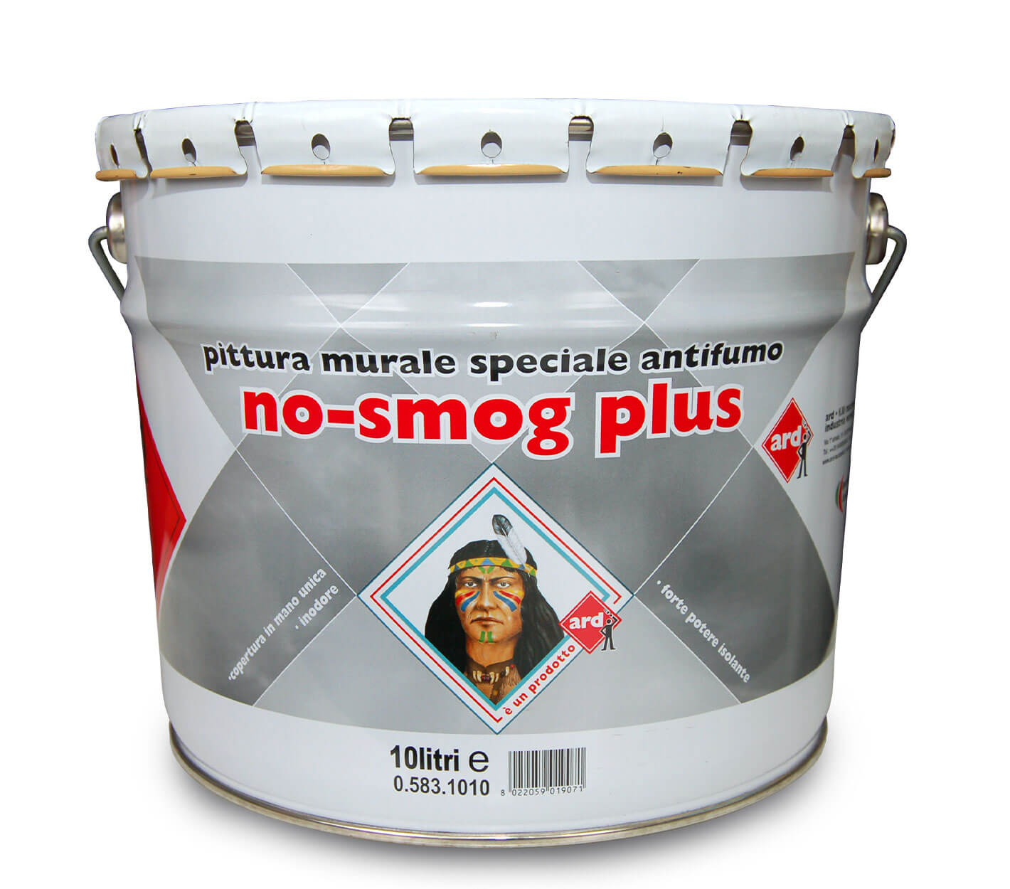 No-Smog Plus - pittura murale antifumo - Ard Raccanello