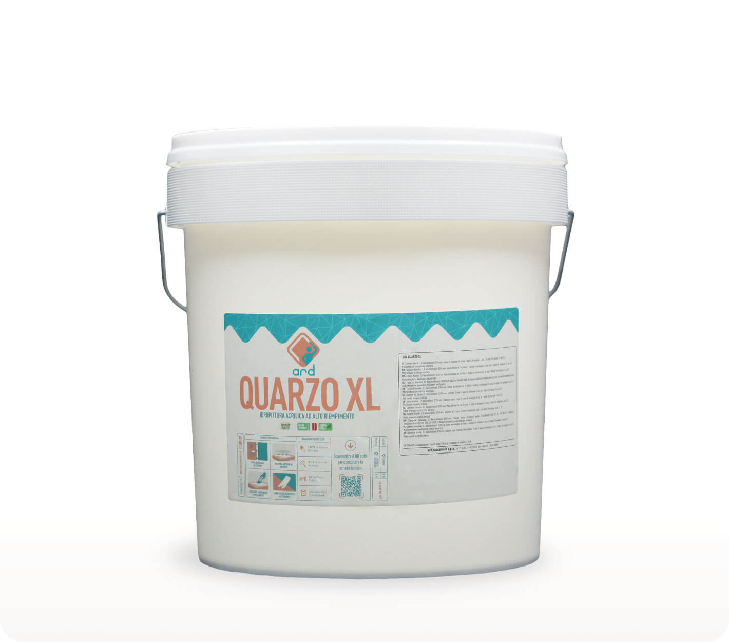 Quarzo XL - Idropittura al quarzo riempitiva - Ard Raccanello