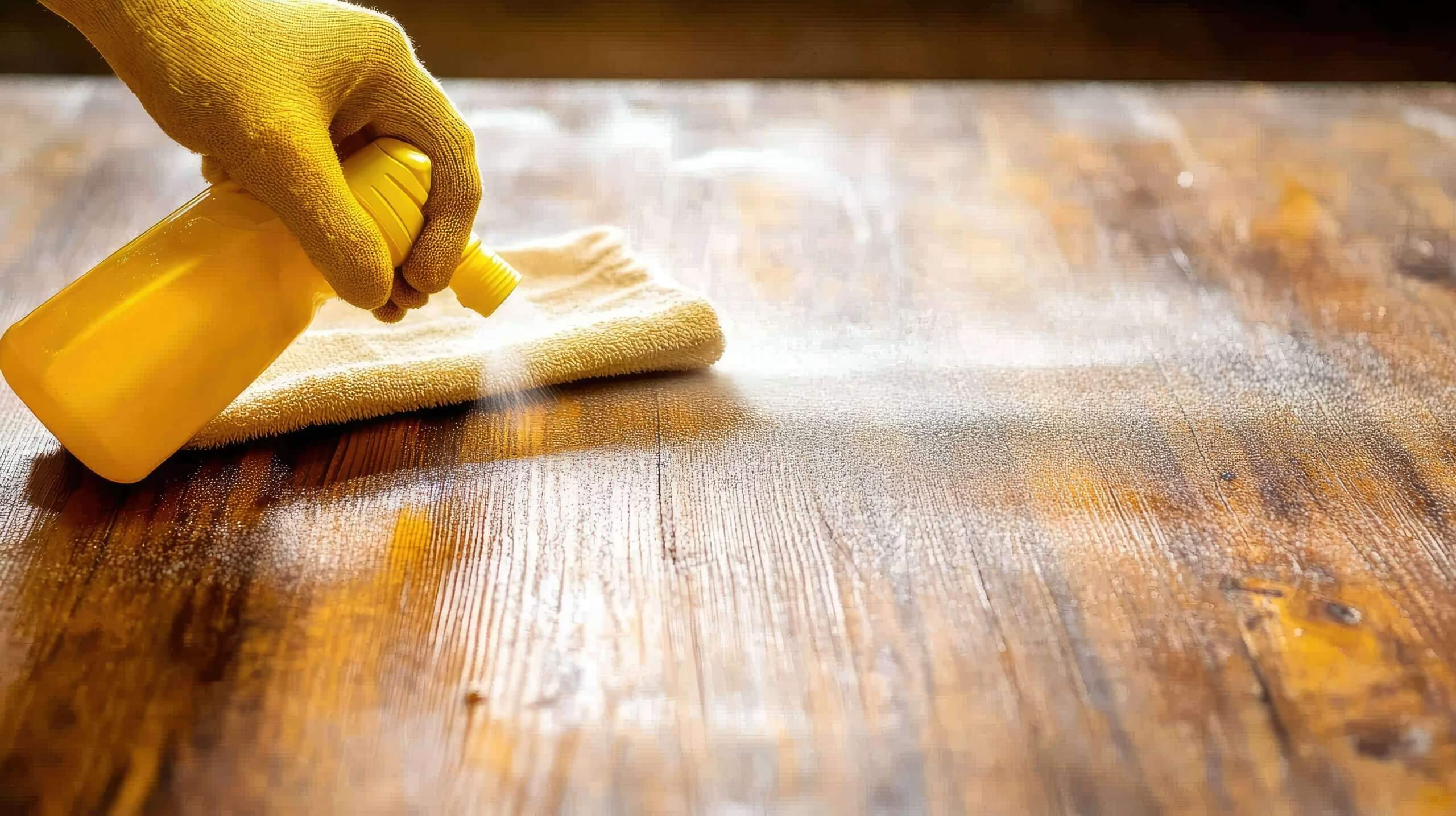 pulizia legno con detergente delicato - ARD Raccanello